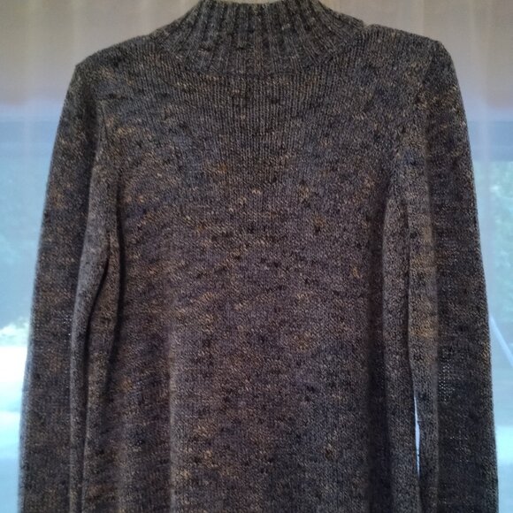 LIZ CLAIBORNE LADIES QUARTER-ZIP KNIT SWEATER - Picture 3 of 5